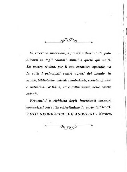 L'agricoltura coloniale organo dell'Istituto agricolo coloniale italiano e dell'Ufficio agrario sperimentale dell'Eritrea