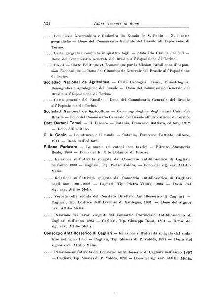 L'agricoltura coloniale organo dell'Istituto agricolo coloniale italiano e dell'Ufficio agrario sperimentale dell'Eritrea