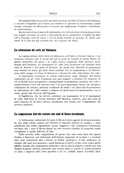 L'agricoltura coloniale organo dell'Istituto agricolo coloniale italiano e dell'Ufficio agrario sperimentale dell'Eritrea