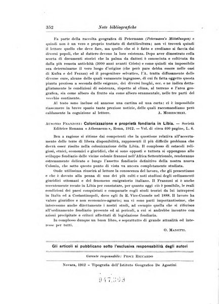 L'agricoltura coloniale organo dell'Istituto agricolo coloniale italiano e dell'Ufficio agrario sperimentale dell'Eritrea