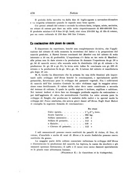 L'agricoltura coloniale organo dell'Istituto agricolo coloniale italiano e dell'Ufficio agrario sperimentale dell'Eritrea