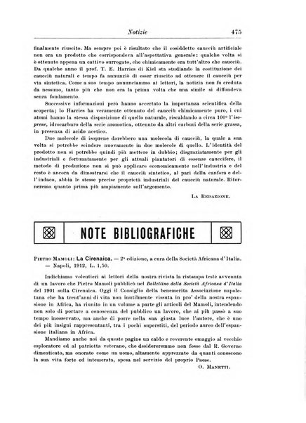 L'agricoltura coloniale organo dell'Istituto agricolo coloniale italiano e dell'Ufficio agrario sperimentale dell'Eritrea