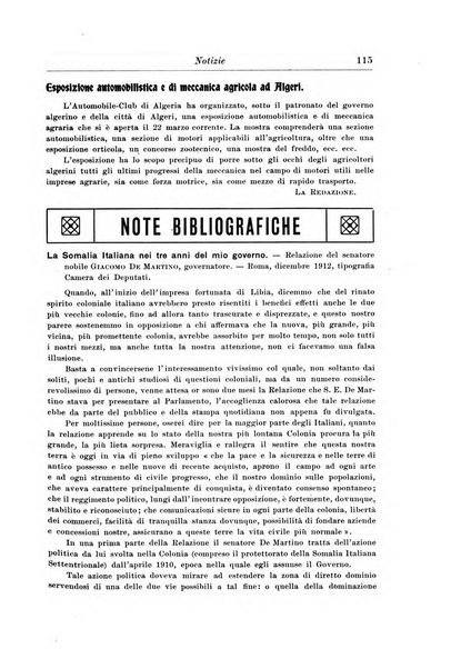 L'agricoltura coloniale organo dell'Istituto agricolo coloniale italiano e dell'Ufficio agrario sperimentale dell'Eritrea