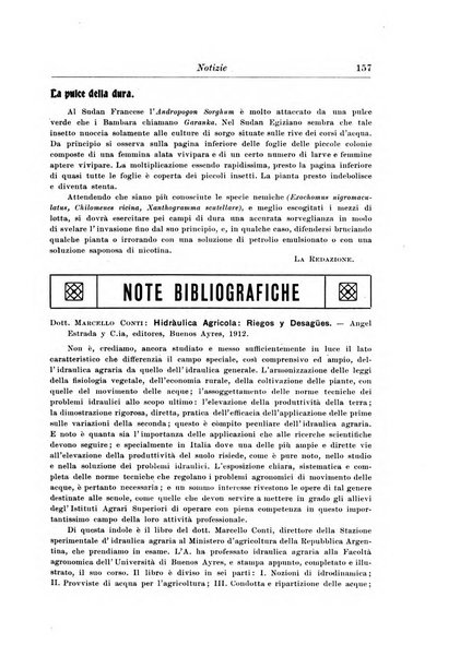 L'agricoltura coloniale organo dell'Istituto agricolo coloniale italiano e dell'Ufficio agrario sperimentale dell'Eritrea