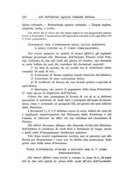 L'agricoltura coloniale organo dell'Istituto agricolo coloniale italiano e dell'Ufficio agrario sperimentale dell'Eritrea