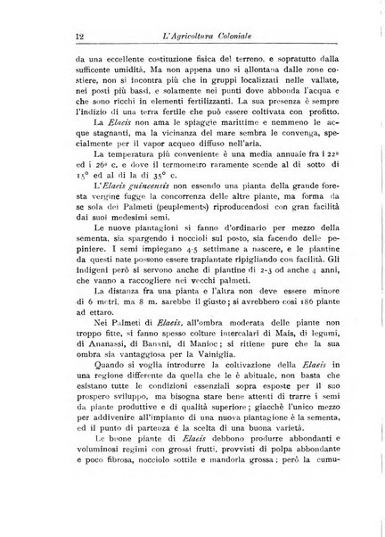 L'agricoltura coloniale organo dell'Istituto agricolo coloniale italiano e dell'Ufficio agrario sperimentale dell'Eritrea