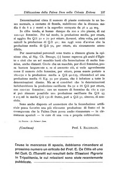 L'agricoltura coloniale organo dell'Istituto agricolo coloniale italiano e dell'Ufficio agrario sperimentale dell'Eritrea