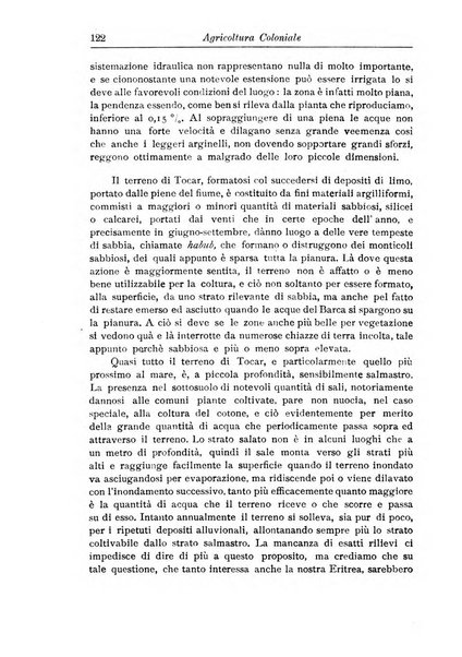 L'agricoltura coloniale organo dell'Istituto agricolo coloniale italiano e dell'Ufficio agrario sperimentale dell'Eritrea