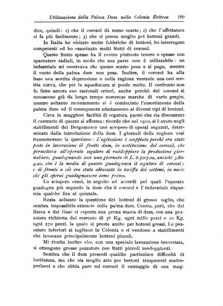 L'agricoltura coloniale organo dell'Istituto agricolo coloniale italiano e dell'Ufficio agrario sperimentale dell'Eritrea