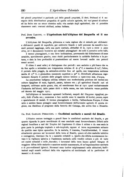 L'agricoltura coloniale organo dell'Istituto agricolo coloniale italiano e dell'Ufficio agrario sperimentale dell'Eritrea