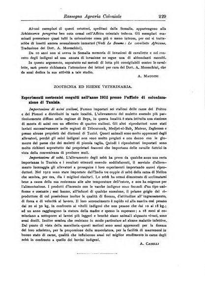 L'agricoltura coloniale organo dell'Istituto agricolo coloniale italiano e dell'Ufficio agrario sperimentale dell'Eritrea