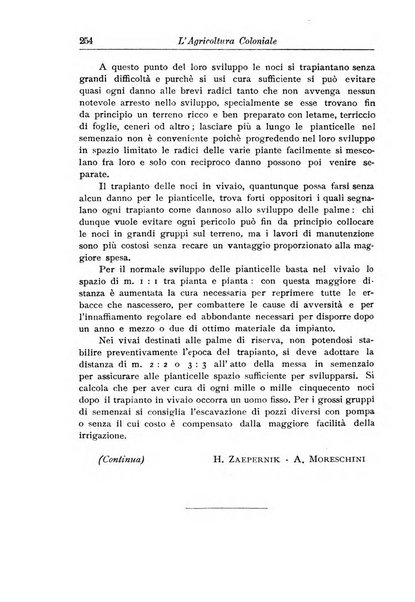 L'agricoltura coloniale organo dell'Istituto agricolo coloniale italiano e dell'Ufficio agrario sperimentale dell'Eritrea