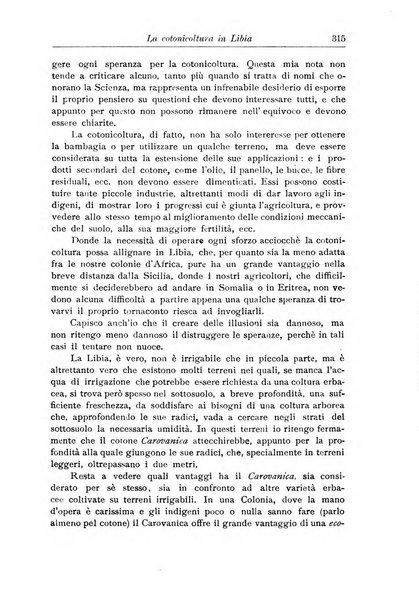 L'agricoltura coloniale organo dell'Istituto agricolo coloniale italiano e dell'Ufficio agrario sperimentale dell'Eritrea