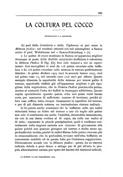 L'agricoltura coloniale organo dell'Istituto agricolo coloniale italiano e dell'Ufficio agrario sperimentale dell'Eritrea