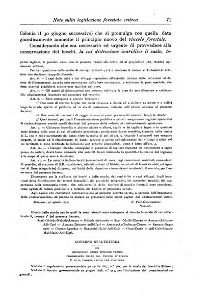 L'agricoltura coloniale organo dell'Istituto agricolo coloniale italiano e dell'Ufficio agrario sperimentale dell'Eritrea