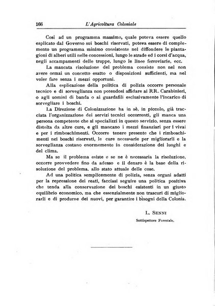 L'agricoltura coloniale organo dell'Istituto agricolo coloniale italiano e dell'Ufficio agrario sperimentale dell'Eritrea