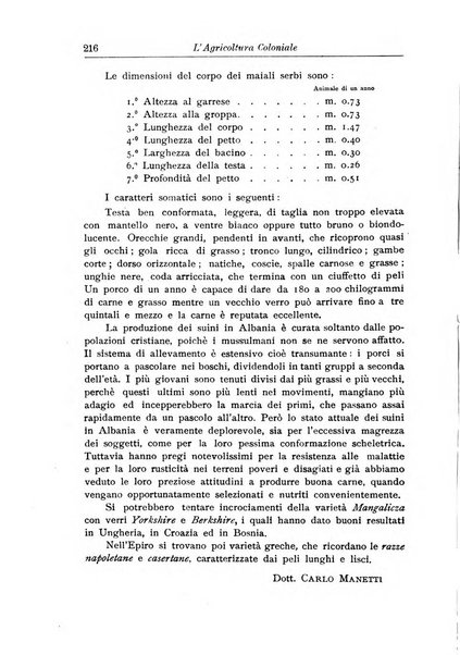 L'agricoltura coloniale organo dell'Istituto agricolo coloniale italiano e dell'Ufficio agrario sperimentale dell'Eritrea