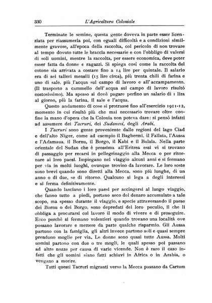 L'agricoltura coloniale organo dell'Istituto agricolo coloniale italiano e dell'Ufficio agrario sperimentale dell'Eritrea