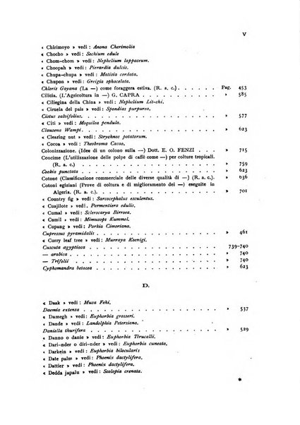 L'agricoltura coloniale organo dell'Istituto agricolo coloniale italiano e dell'Ufficio agrario sperimentale dell'Eritrea