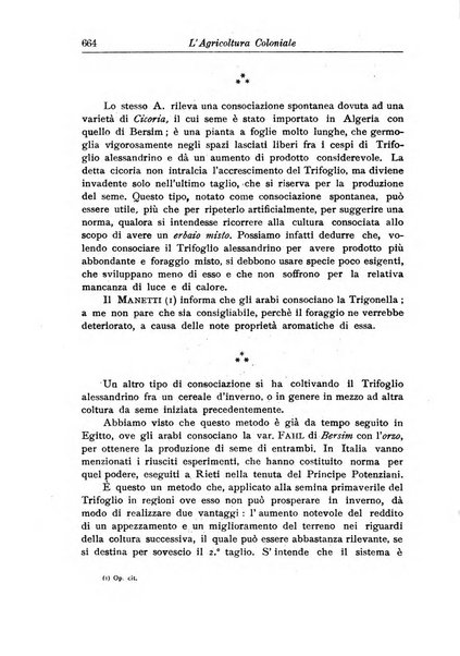 L'agricoltura coloniale organo dell'Istituto agricolo coloniale italiano e dell'Ufficio agrario sperimentale dell'Eritrea