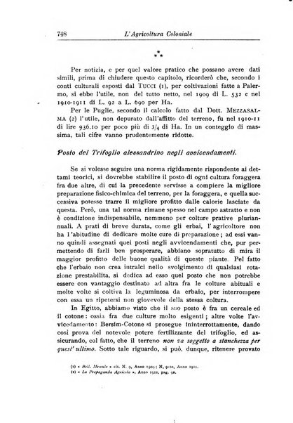 L'agricoltura coloniale organo dell'Istituto agricolo coloniale italiano e dell'Ufficio agrario sperimentale dell'Eritrea