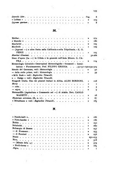 L'agricoltura coloniale organo dell'Istituto agricolo coloniale italiano e dell'Ufficio agrario sperimentale dell'Eritrea