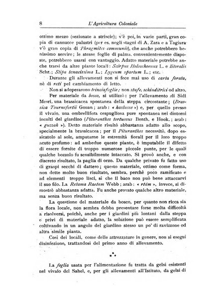 L'agricoltura coloniale organo dell'Istituto agricolo coloniale italiano e dell'Ufficio agrario sperimentale dell'Eritrea