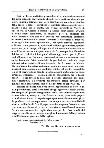 L'agricoltura coloniale organo dell'Istituto agricolo coloniale italiano e dell'Ufficio agrario sperimentale dell'Eritrea