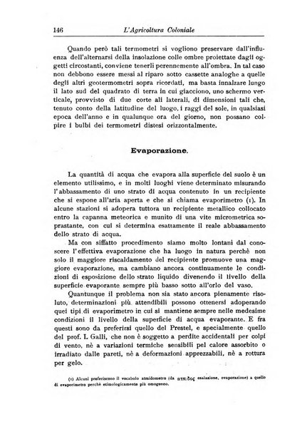 L'agricoltura coloniale organo dell'Istituto agricolo coloniale italiano e dell'Ufficio agrario sperimentale dell'Eritrea