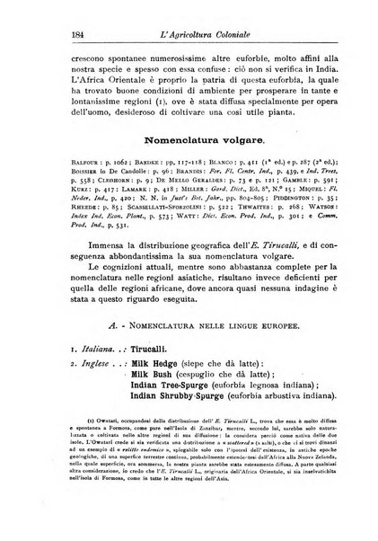 L'agricoltura coloniale organo dell'Istituto agricolo coloniale italiano e dell'Ufficio agrario sperimentale dell'Eritrea