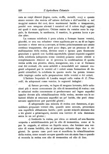 L'agricoltura coloniale organo dell'Istituto agricolo coloniale italiano e dell'Ufficio agrario sperimentale dell'Eritrea