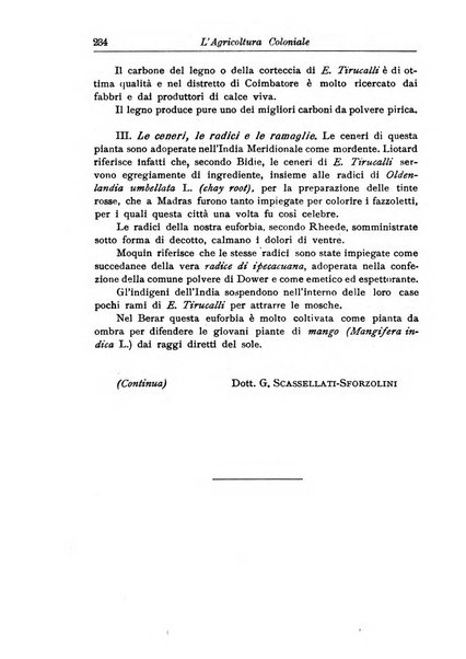 L'agricoltura coloniale organo dell'Istituto agricolo coloniale italiano e dell'Ufficio agrario sperimentale dell'Eritrea