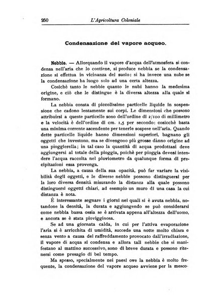 L'agricoltura coloniale organo dell'Istituto agricolo coloniale italiano e dell'Ufficio agrario sperimentale dell'Eritrea