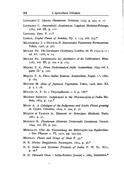 L'agricoltura coloniale organo dell'Istituto agricolo coloniale italiano e dell'Ufficio agrario sperimentale dell'Eritrea