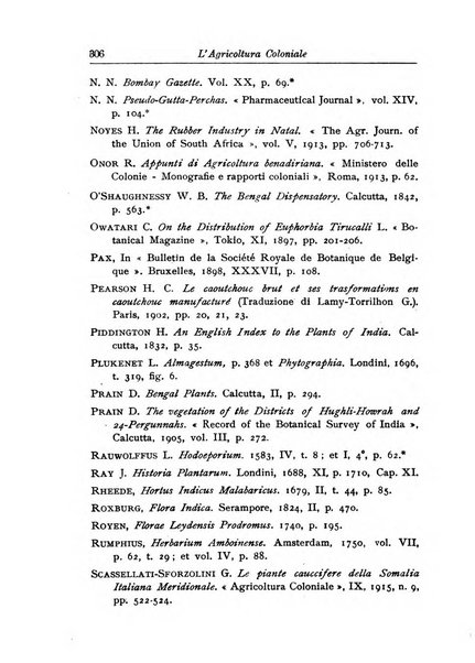 L'agricoltura coloniale organo dell'Istituto agricolo coloniale italiano e dell'Ufficio agrario sperimentale dell'Eritrea