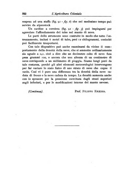 L'agricoltura coloniale organo dell'Istituto agricolo coloniale italiano e dell'Ufficio agrario sperimentale dell'Eritrea