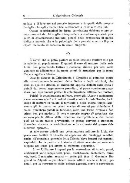 L'agricoltura coloniale organo dell'Istituto agricolo coloniale italiano e dell'Ufficio agrario sperimentale dell'Eritrea