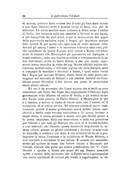 L'agricoltura coloniale organo dell'Istituto agricolo coloniale italiano e dell'Ufficio agrario sperimentale dell'Eritrea