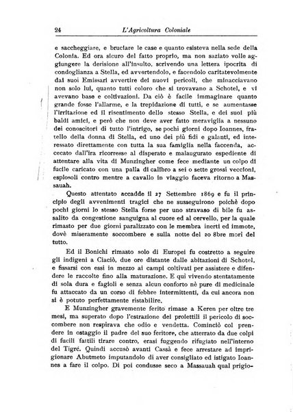 L'agricoltura coloniale organo dell'Istituto agricolo coloniale italiano e dell'Ufficio agrario sperimentale dell'Eritrea