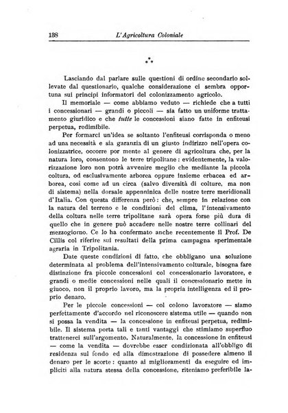 L'agricoltura coloniale organo dell'Istituto agricolo coloniale italiano e dell'Ufficio agrario sperimentale dell'Eritrea