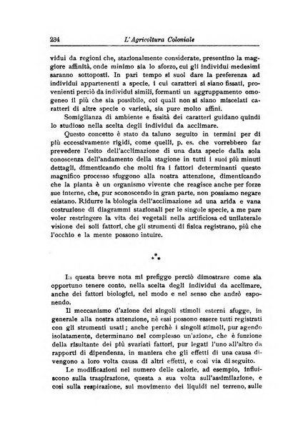 L'agricoltura coloniale organo dell'Istituto agricolo coloniale italiano e dell'Ufficio agrario sperimentale dell'Eritrea