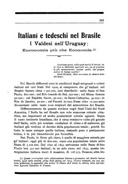 L'agricoltura coloniale organo dell'Istituto agricolo coloniale italiano e dell'Ufficio agrario sperimentale dell'Eritrea