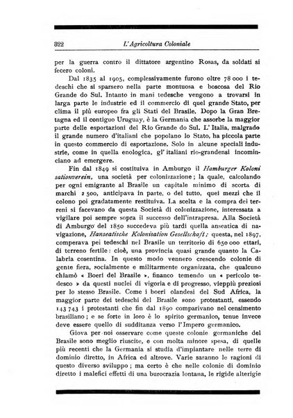 L'agricoltura coloniale organo dell'Istituto agricolo coloniale italiano e dell'Ufficio agrario sperimentale dell'Eritrea