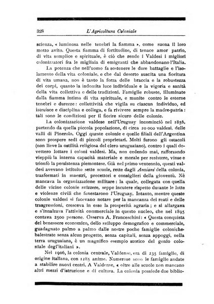 L'agricoltura coloniale organo dell'Istituto agricolo coloniale italiano e dell'Ufficio agrario sperimentale dell'Eritrea