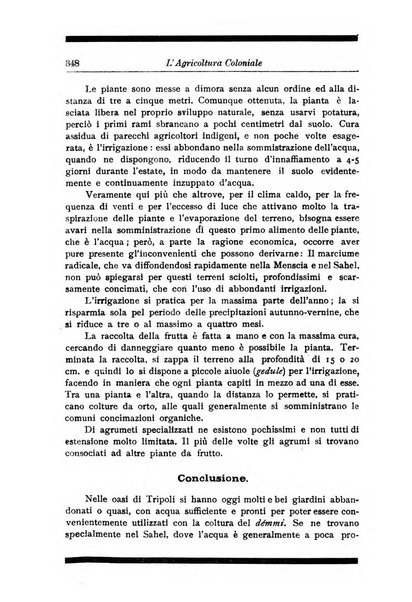 L'agricoltura coloniale organo dell'Istituto agricolo coloniale italiano e dell'Ufficio agrario sperimentale dell'Eritrea