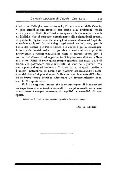 L'agricoltura coloniale organo dell'Istituto agricolo coloniale italiano e dell'Ufficio agrario sperimentale dell'Eritrea