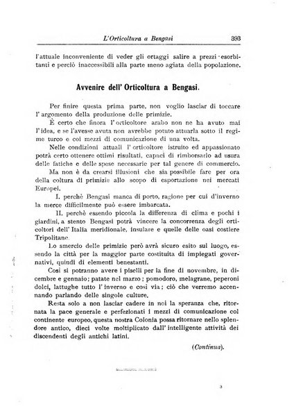 L'agricoltura coloniale organo dell'Istituto agricolo coloniale italiano e dell'Ufficio agrario sperimentale dell'Eritrea