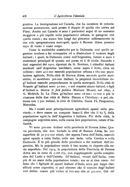 L'agricoltura coloniale organo dell'Istituto agricolo coloniale italiano e dell'Ufficio agrario sperimentale dell'Eritrea