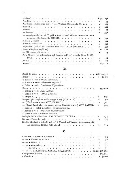 L'agricoltura coloniale organo dell'Istituto agricolo coloniale italiano e dell'Ufficio agrario sperimentale dell'Eritrea