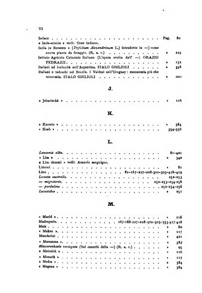 L'agricoltura coloniale organo dell'Istituto agricolo coloniale italiano e dell'Ufficio agrario sperimentale dell'Eritrea